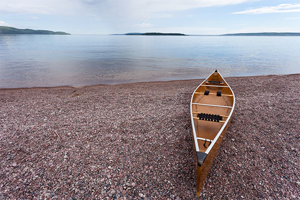Lake Superior, canot, Ontario